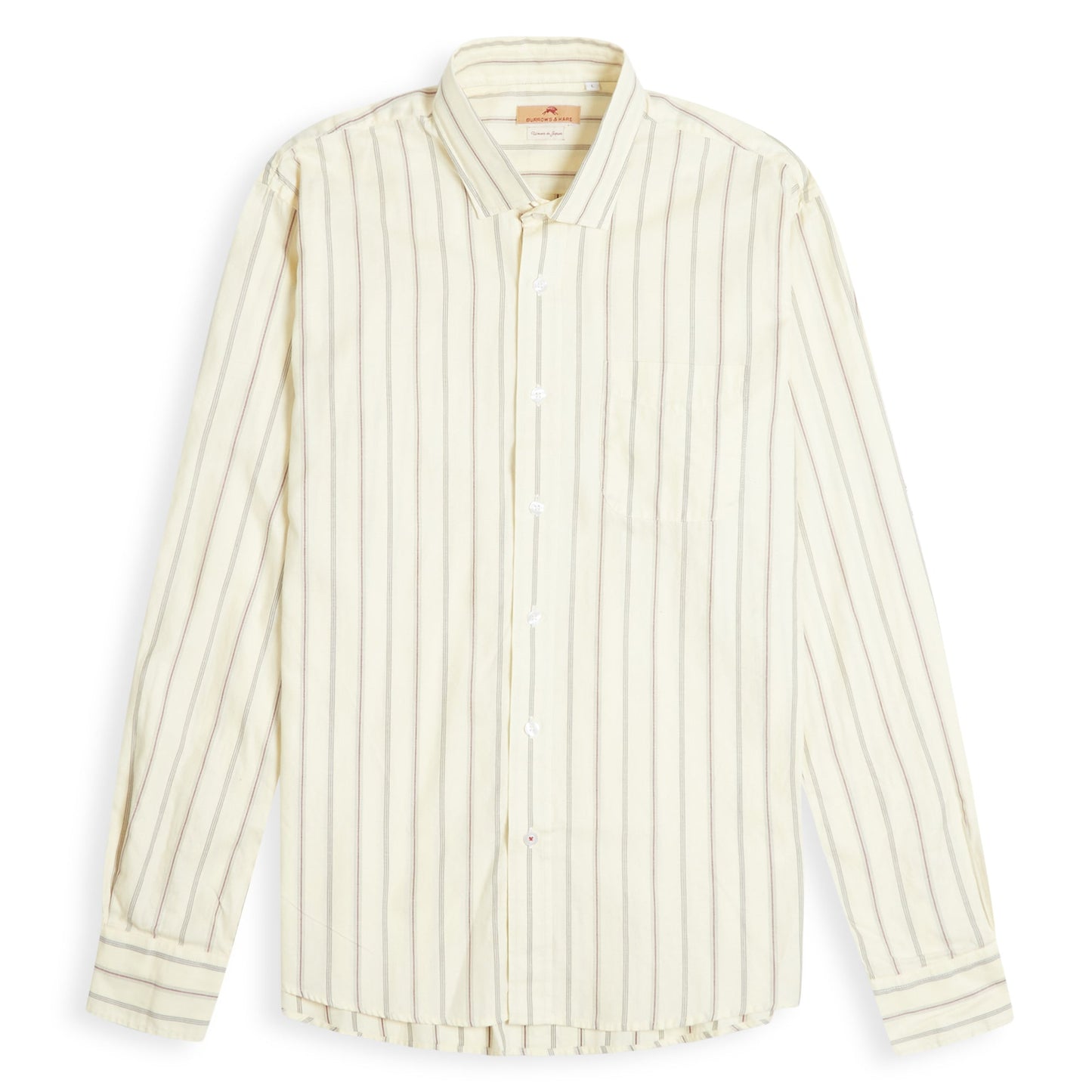 Burrows & Hare Stripe Shirt - Yellow