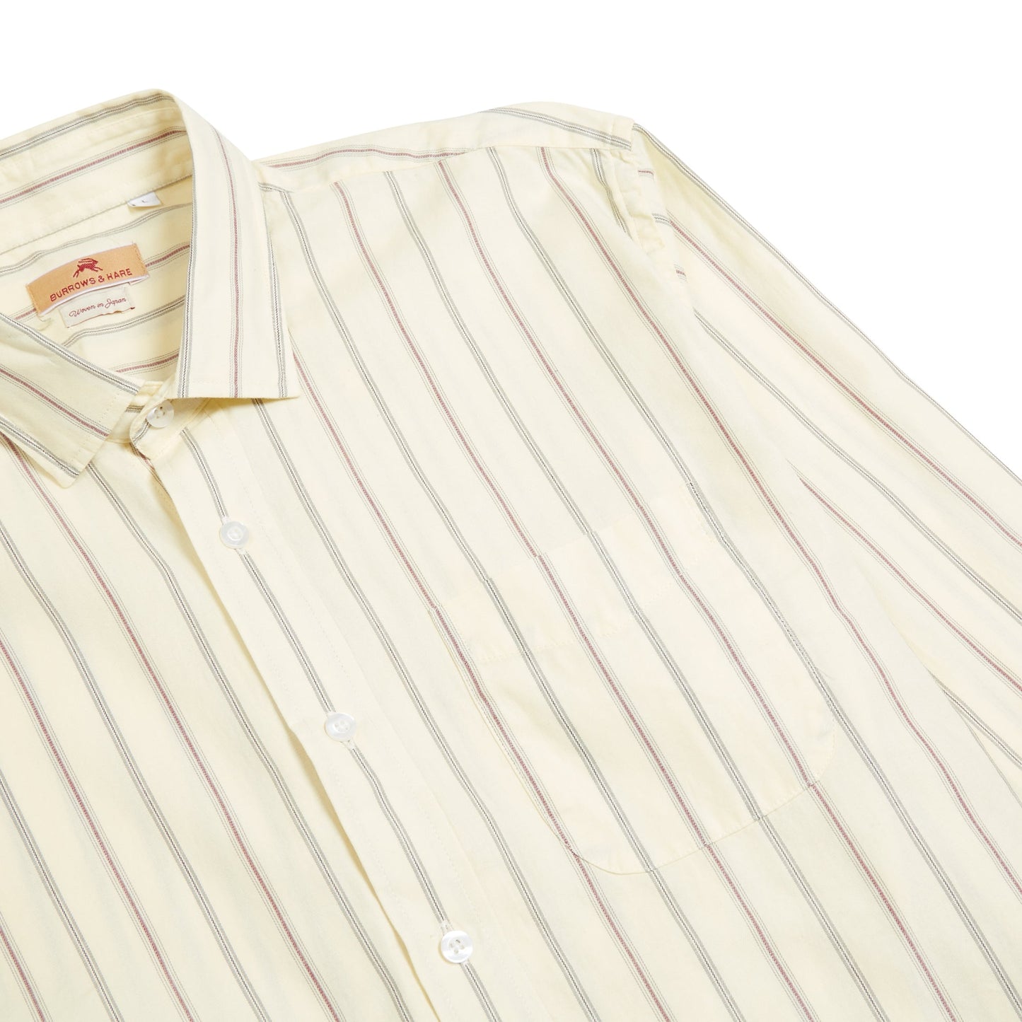 Burrows & Hare Stripe Shirt - Yellow