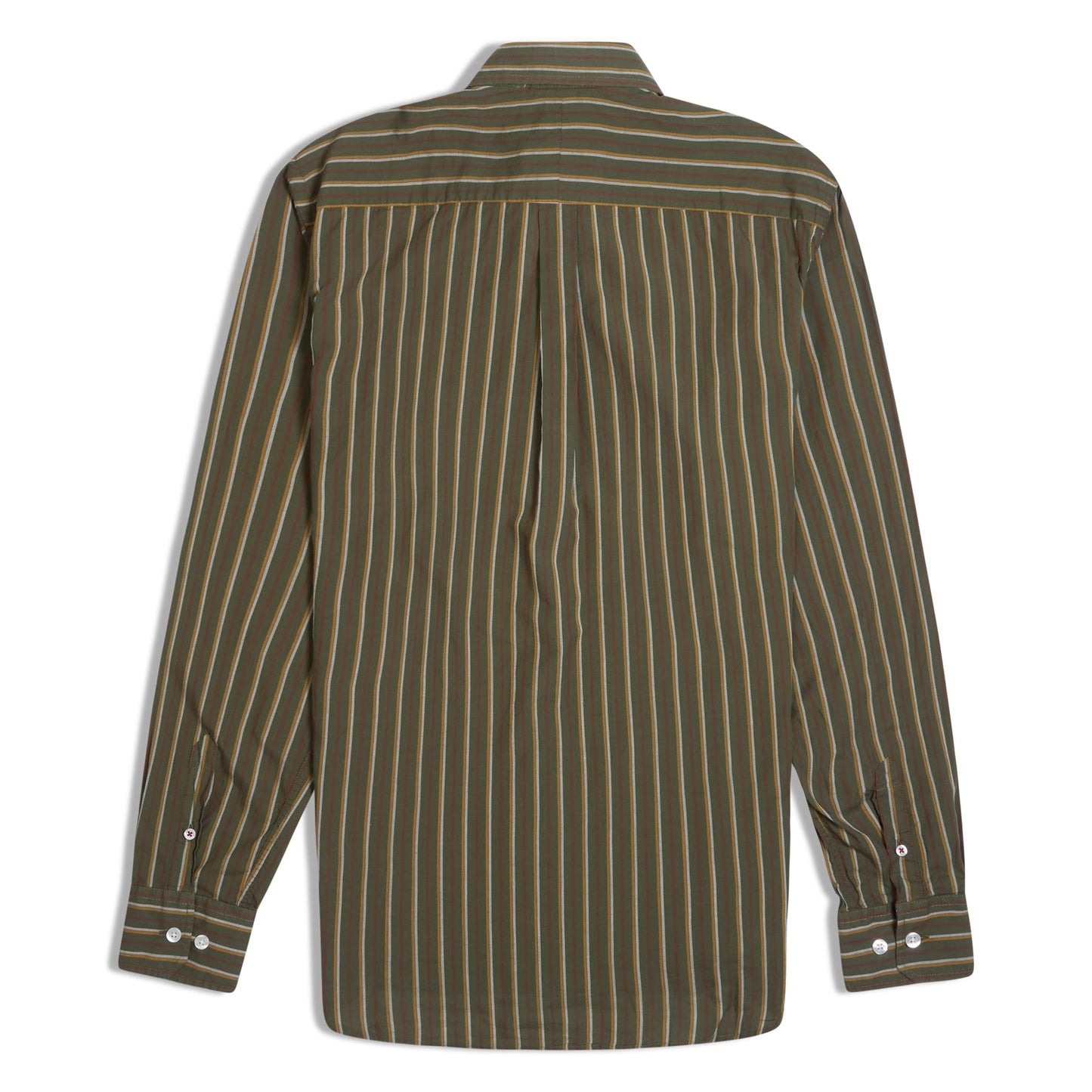 Burrows & Hare Stripe Shirt - Green