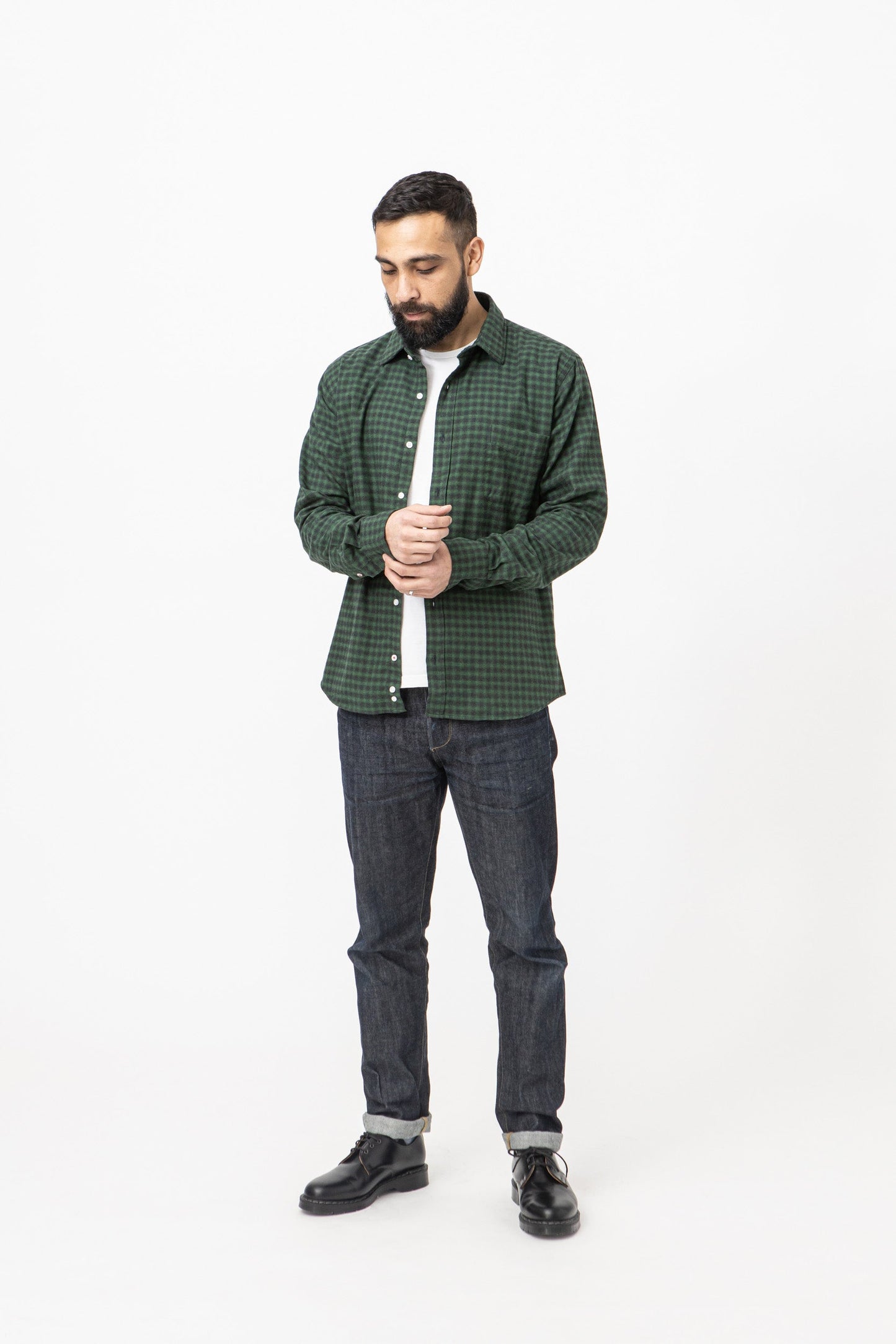 Gingham Shirt - Green