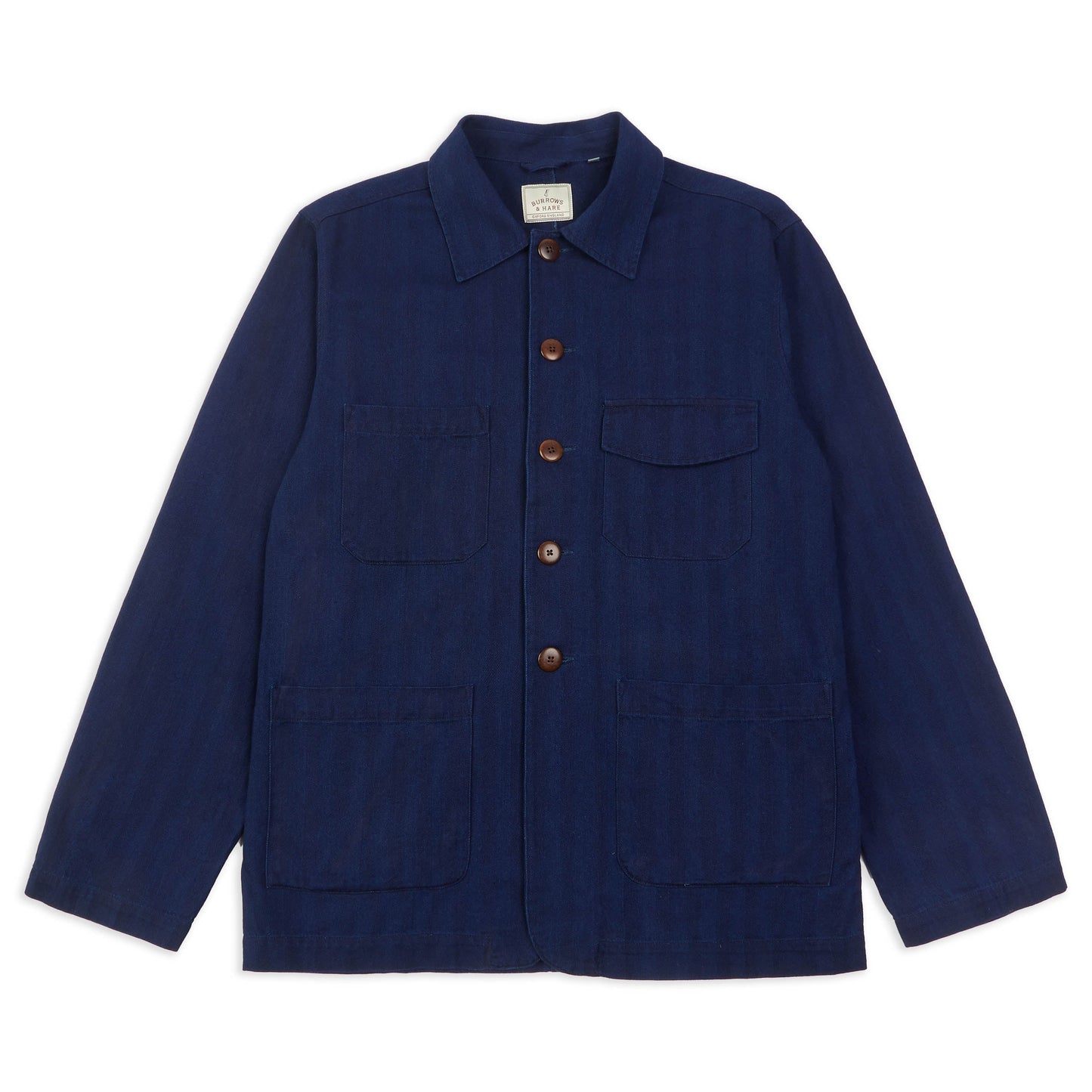 Cotton Jericho Jacket - Indigo