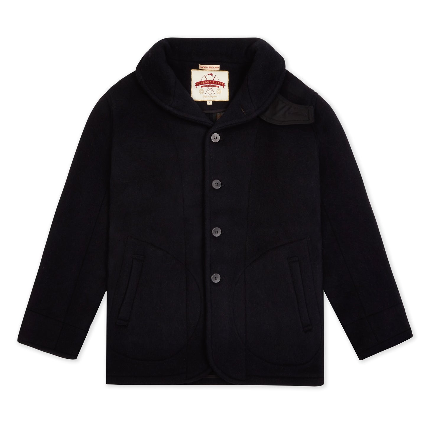 Shawl Collar Jacket - Navy