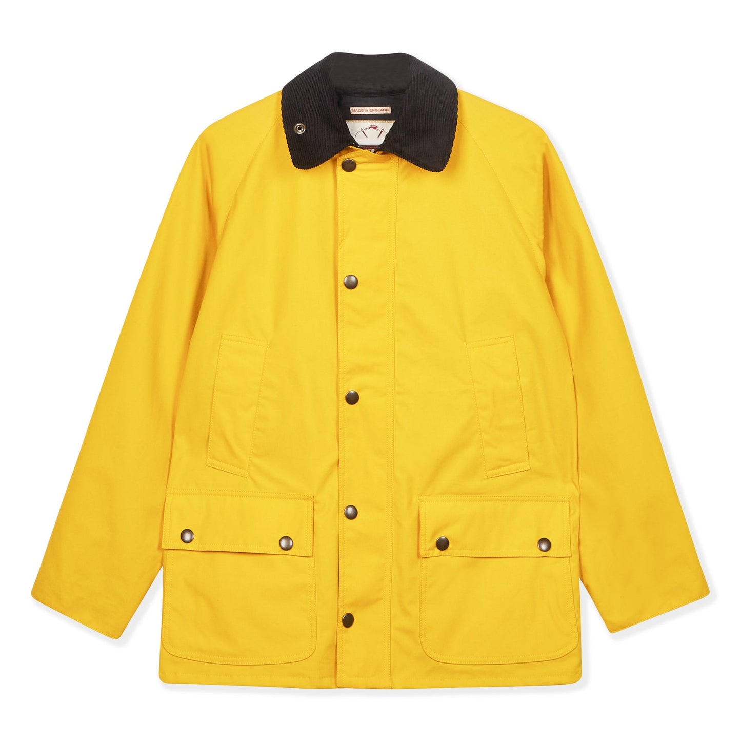 Burrows & Hare Trinity Wax Jacket - Yellow