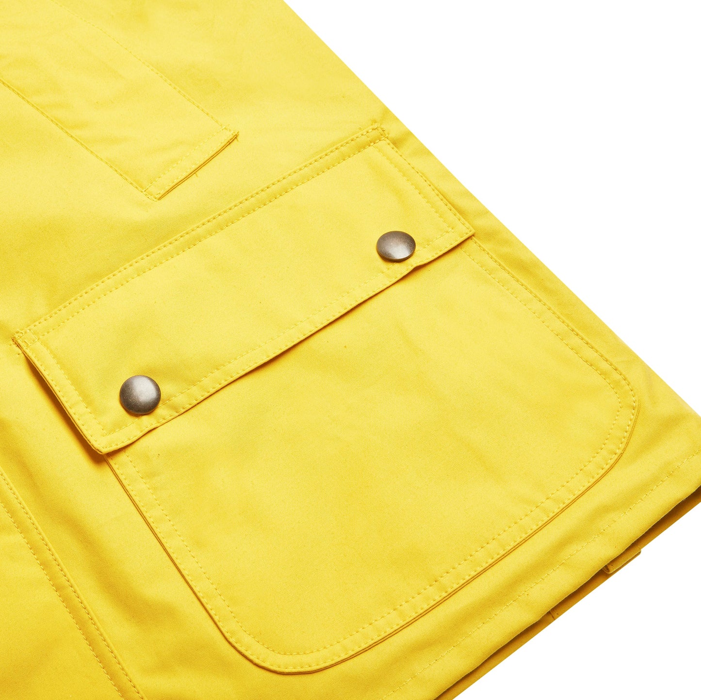 Burrows & Hare Trinity Wax Jacket - Yellow