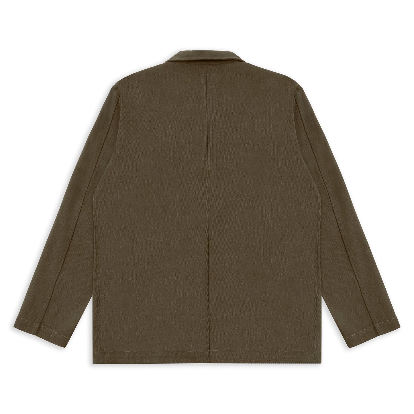 Cotton Jericho Jacket - Green Twill