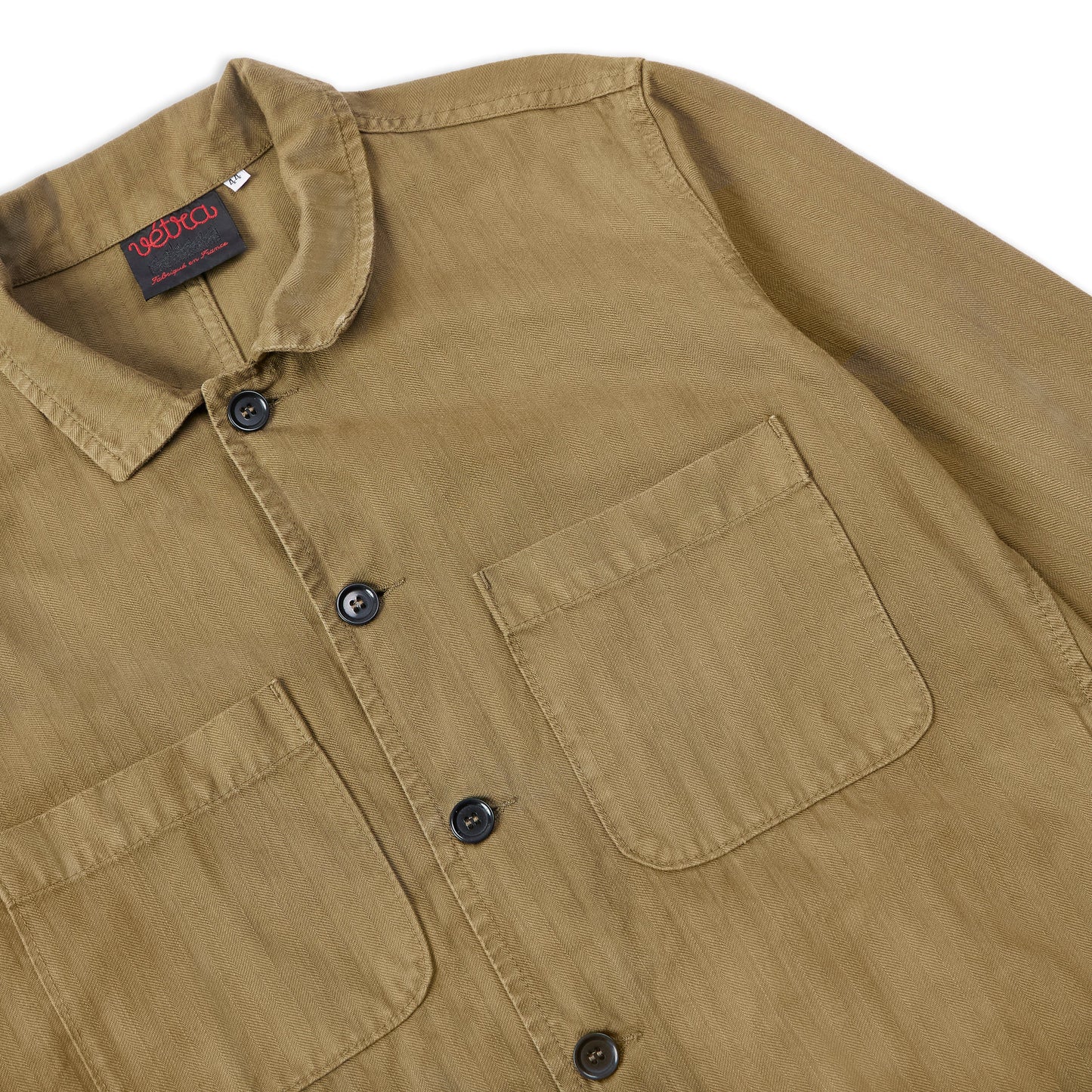 Cotton Bomber Jacket - Olive