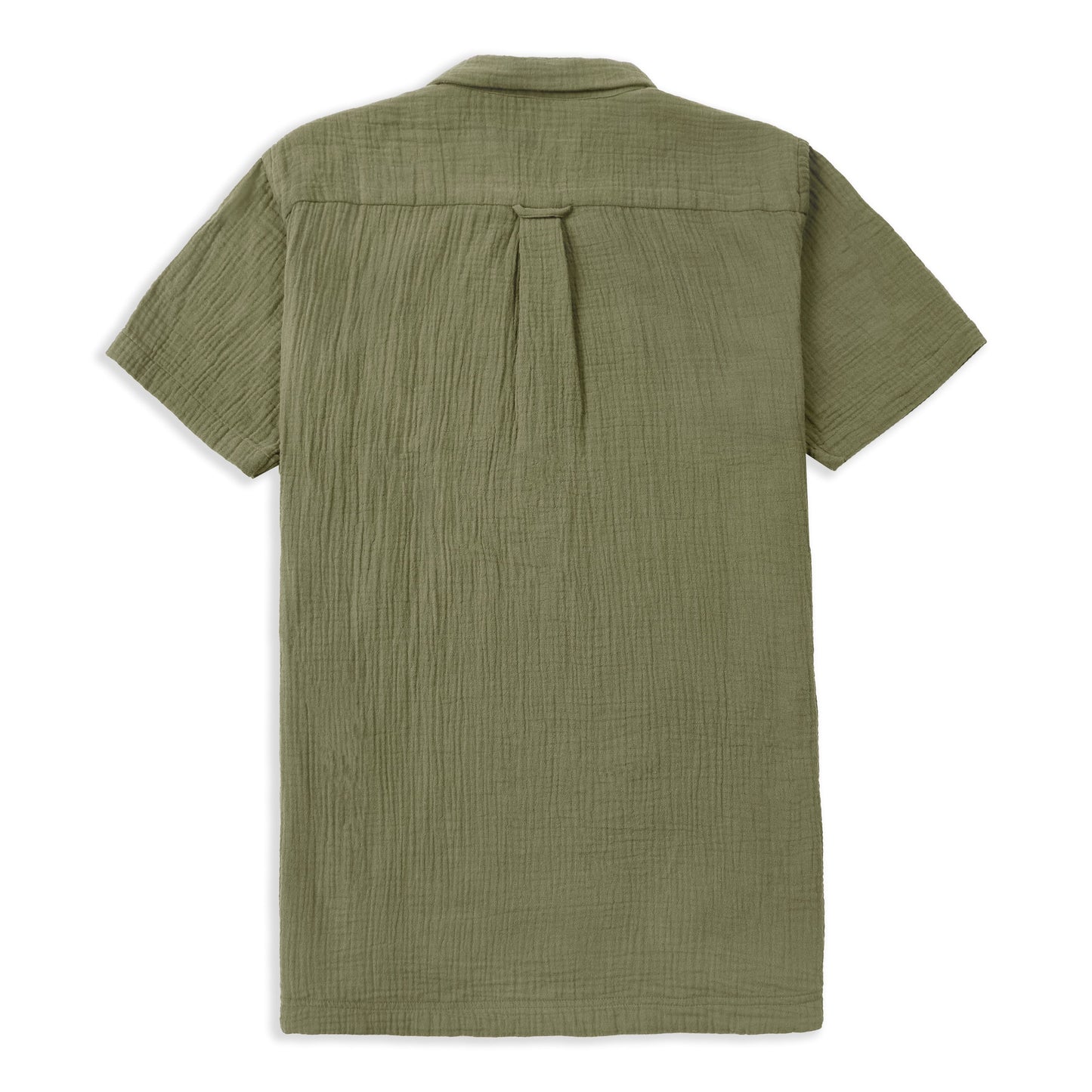 Pop Over Short Sleeve Morton Shirt - Green