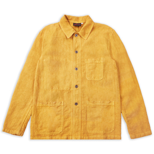 Heavy Linen Jacket - Corn