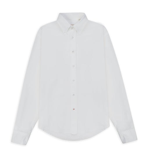 Oxford Button-Down Shirt - White