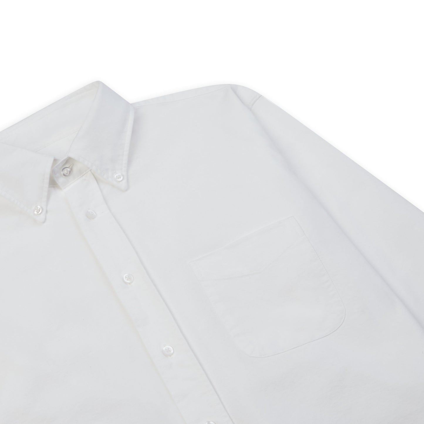 Oxford Button-Down Shirt - White