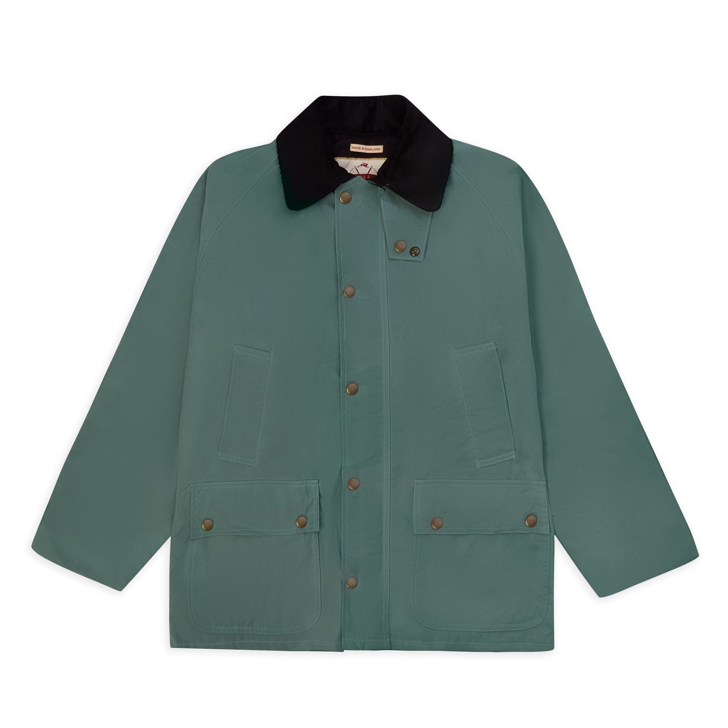 Burrows & Hare Trinity Wax Jacket - Duck Egg