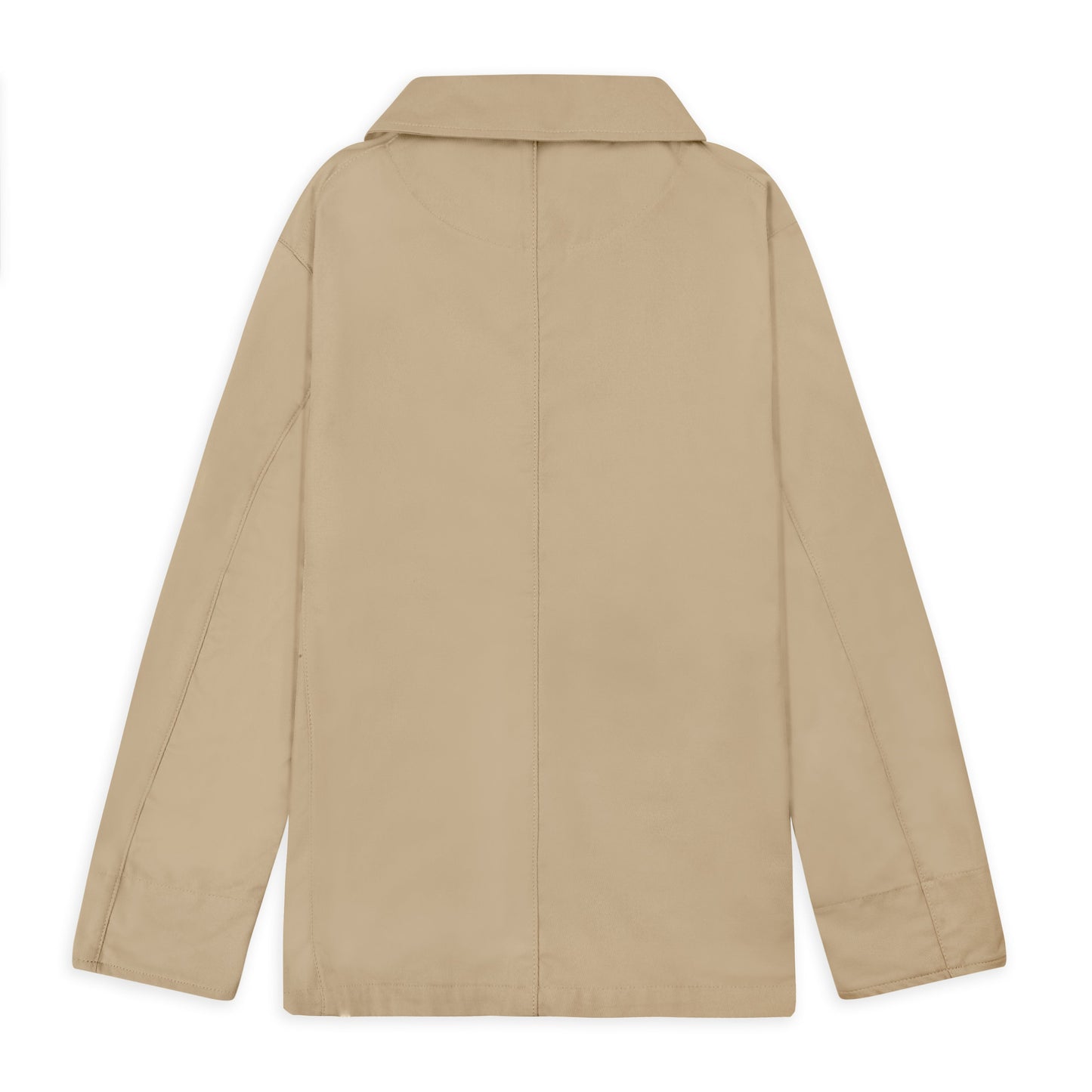 Burrows & Hare Twill Shawl Collar Jacket - Beige