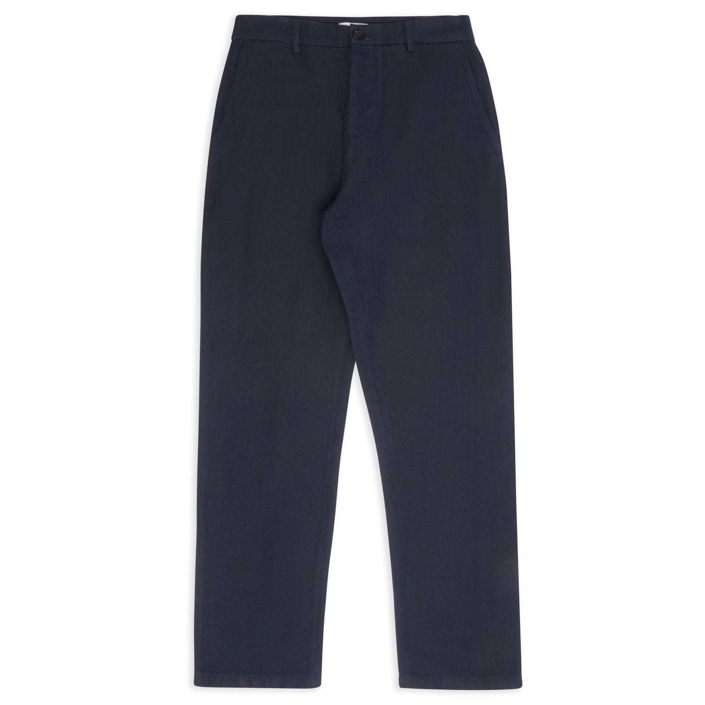 Alvise Trouser - Hemp Herringbone Navy