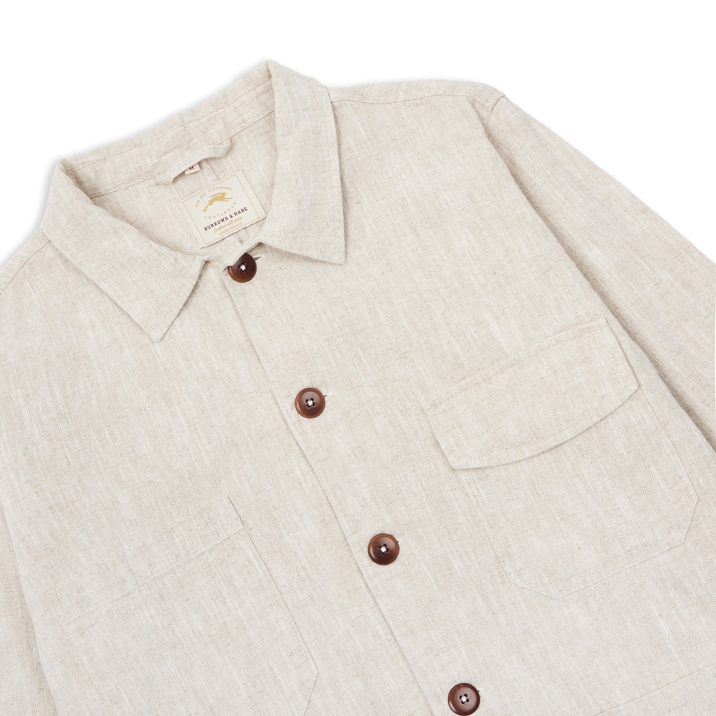 Linen Jericho Jacket - Beige