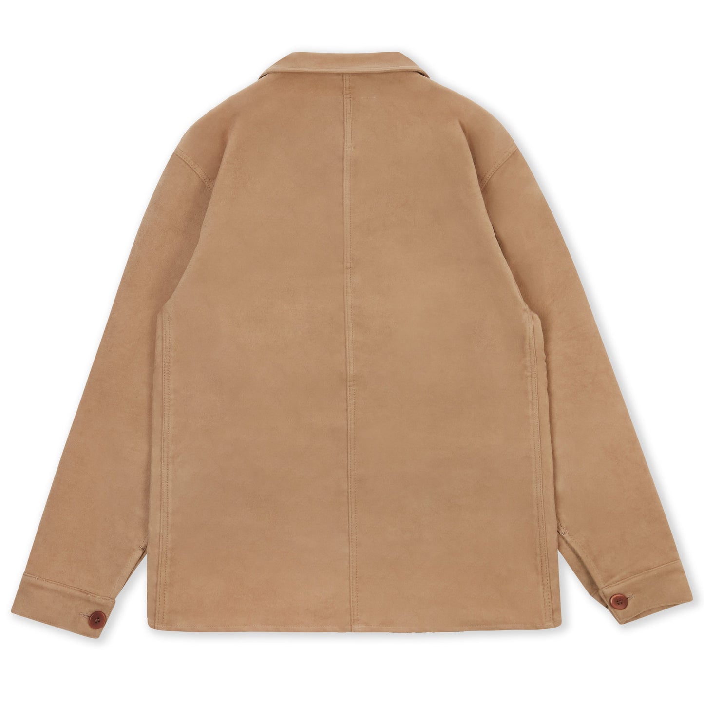 Luxury Heavyweight Moleskin Workwear Jacket - Beige