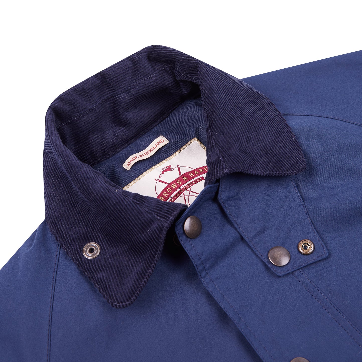 Burrows & Hare Trinity Wax Jacket - Navy