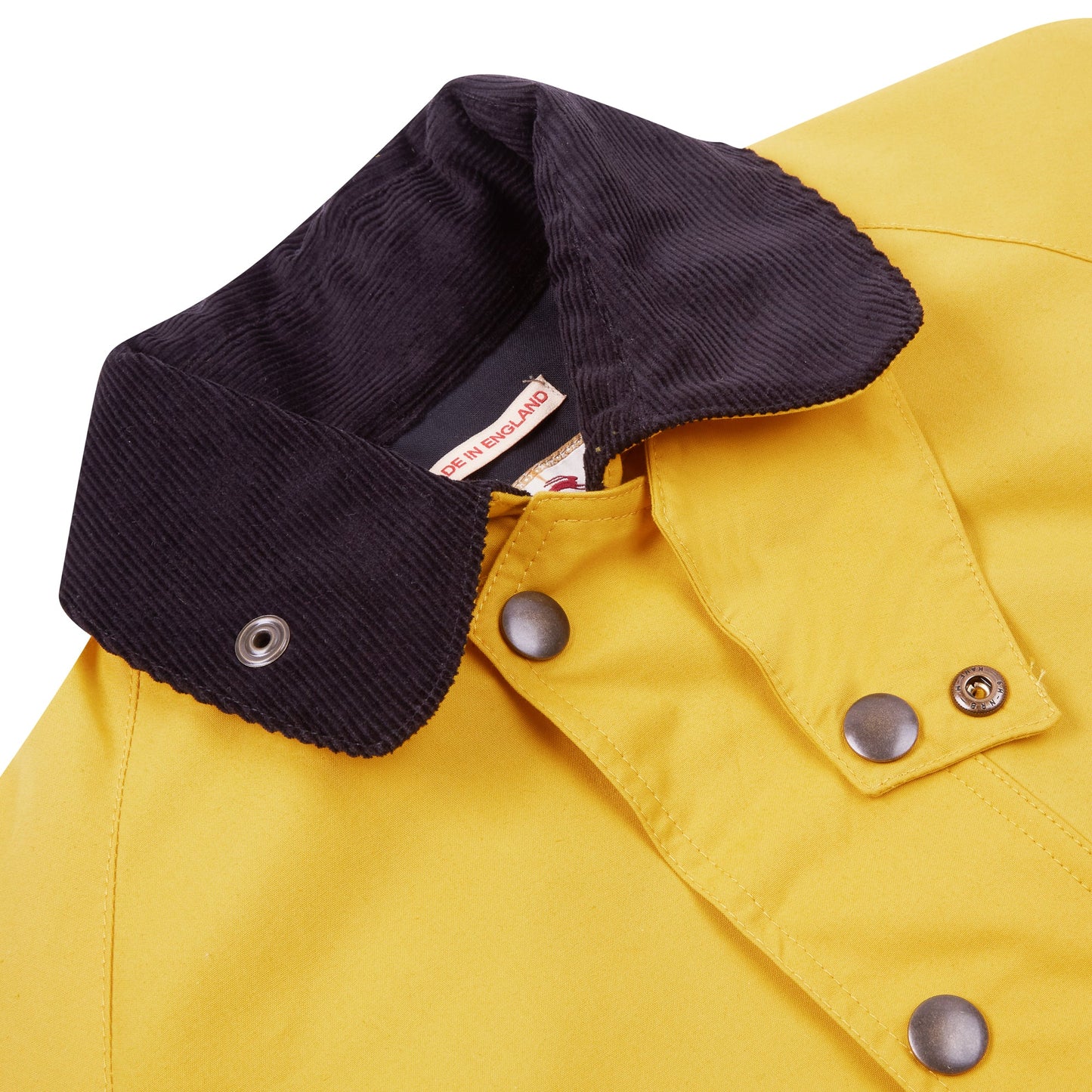 Burrows & Hare Trinity Wax Jacket - Yellow