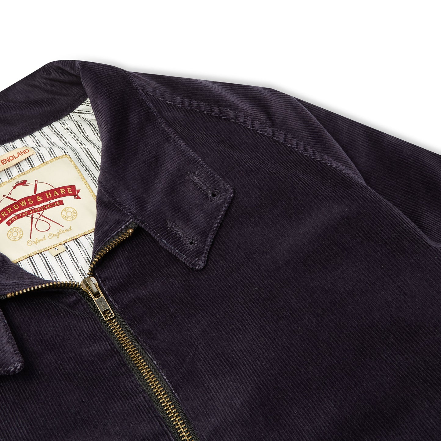 Burrows & Hare Harrington Jacket - Navy