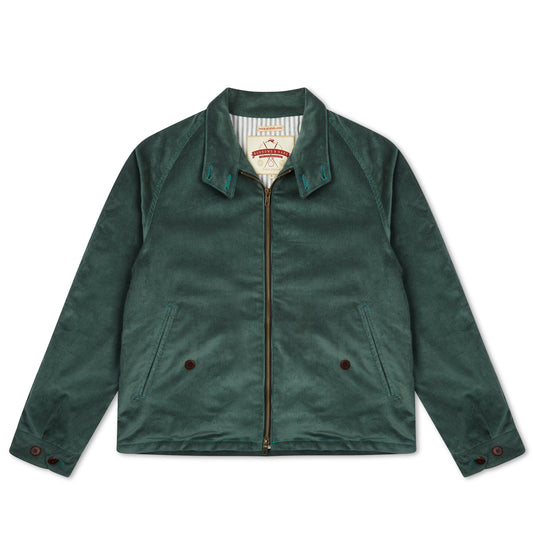 Burrows & Hare Harrington Jacket - Green