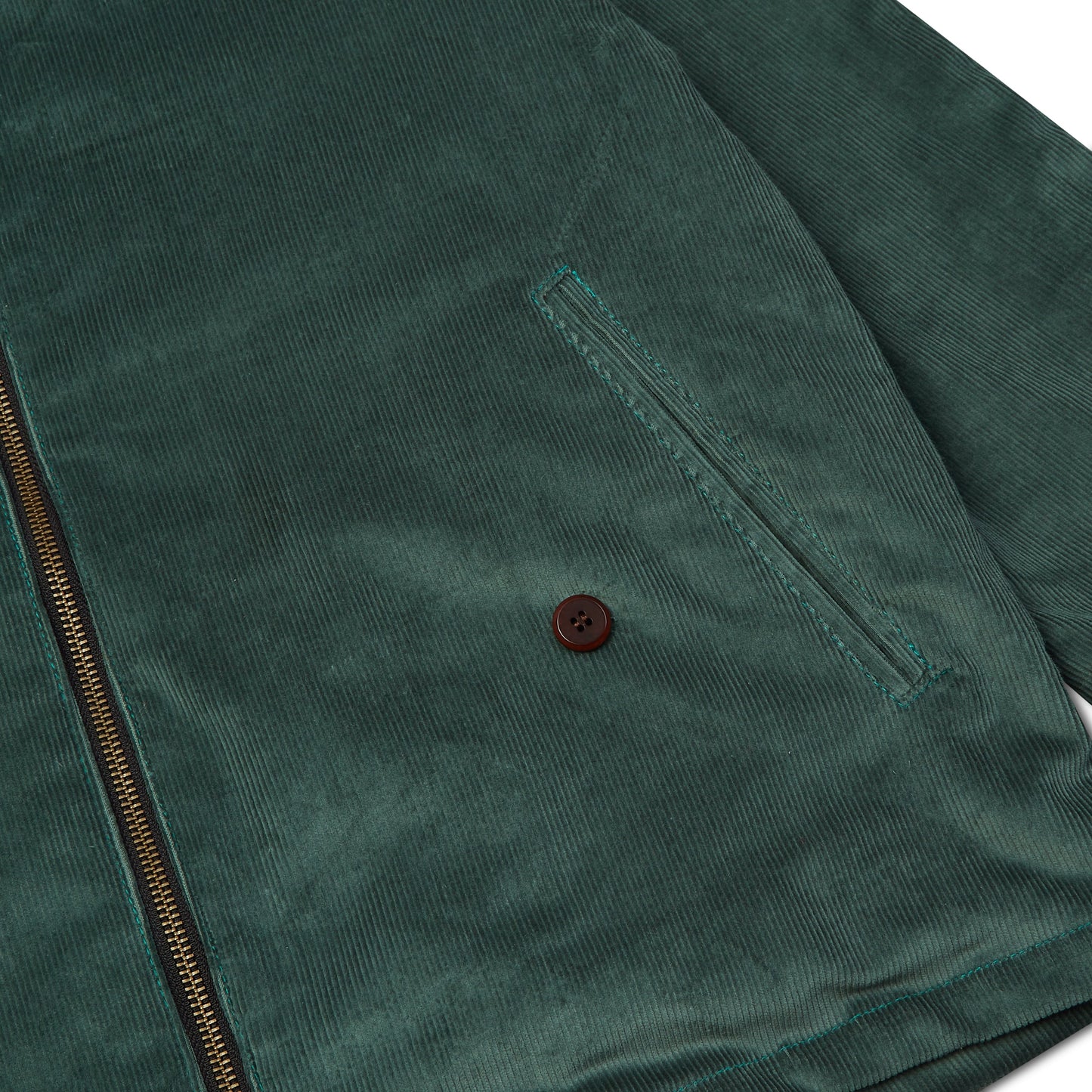 Burrows & Hare Harrington Jacket - Green