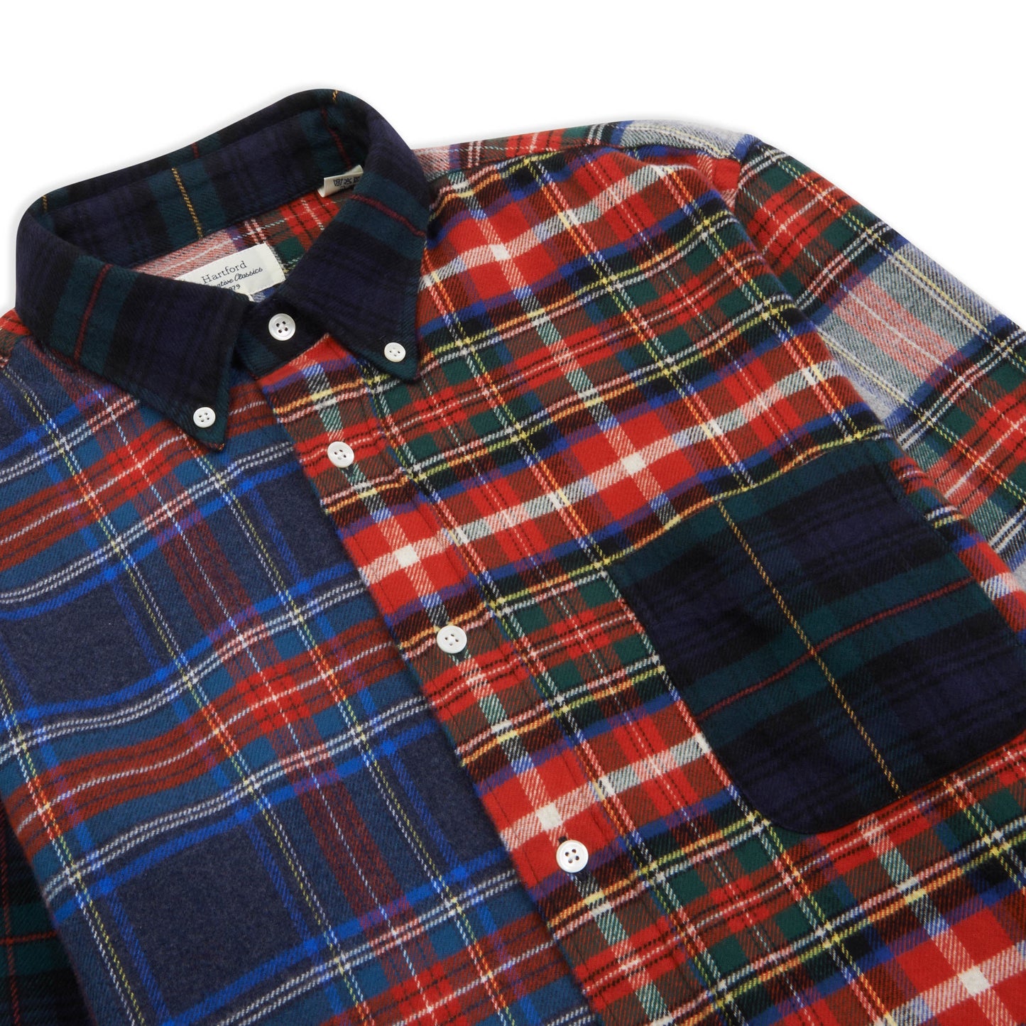 Hartford Pitt Patch - Red Tartan