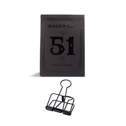 51mm Paper Clips - Black